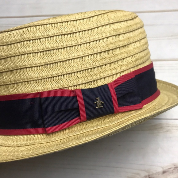 Penguin Munsingwear Paperstraw Hat Small Medium - Picture 4 of 7